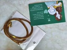 Photo d'un avis client sur ce collier